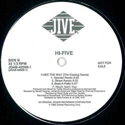 画像2: HI-FIVE / I LIKE THE WAY & SHE'S PLAYING HARD TO GET (プロモMIX/全2曲) [■廃盤■お宝！凄い内容！レアREMIX！希少音源！]
