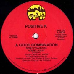 画像1: POSITIVE K / A GOOD COMBINATION (全2曲) [■廃盤■お宝！超美品！大ネタ"YES WE CAN CAN"使い！]