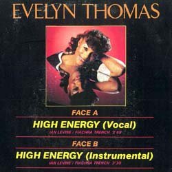 画像3: EVELYN THOMAS / HIGH ENERGY (7インチMIX) [◎中古レア盤◎お宝！「筋肉ジャケ」のフランス版！7"MIX！]