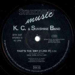 画像3: K.C. & THE SUNSHINE BAND / THAT'S THE WAY (独原盤/NYスタイルMIX) [◎中古レア盤◎激レア！ドイツのみ！1番人気REMIX！]