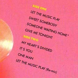 画像2: SHANNON / LET THE MUSIC PLAY (LP原盤/全8曲) [◎中古レア盤◎お宝！本物のUS原盤！デビュー名盤！REMIX収録！]