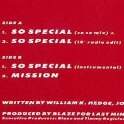 画像2: BLAZE / SO SPECIAL (英原盤/SO SO MIX) [◎中古レア盤◎お宝！英国版ジャケ原盤！ソウルハウス歴史的傑作！]
