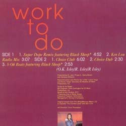 画像2: VANESSA WILLIAMS / WORK TO DO (REMIX/5VER) [■廃盤■お宝！90's初期名カバー！音質抜群！]
