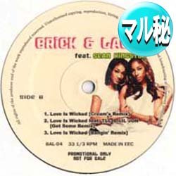 画像1: BRICK & LACE / HEARTBREAKES + LOVE IS WICKED (マル秘MIX) [■送料無料■お宝！なんと新品！衝撃のマル秘MIX！]