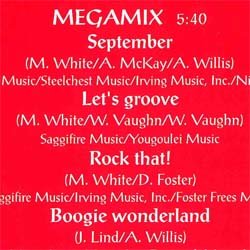 画像2: EARTH WIND & FIRE / MEGA MIX (和蘭原盤/全3曲) [◎中古レア盤◎激レア！オランダ版ジャケ&別内容！]