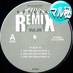 画像1: BLUE / ONE LOVE (マル秘MIX) [■廃盤■激レア！超希少音源！「ワン・ラーブ♪」のマル秘MIX！]