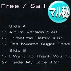 画像1: CHANTE MOORE / FREE & INSIDE MY LOVE (全3曲) [◎中古レア盤◎お宝！シュリンク付！少量生産！内容違いの日本版12"！]