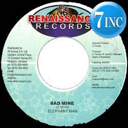 画像1: ELEPHANT MAN / BAD MINE (7インチ) [◎中古レア盤◎人気7インチ！ジョン・レジェンド「ORDINARY PEOPLE」替え歌！]