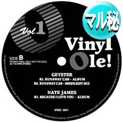 画像1: NATE JAMES / BECAUSE I LOVE YOU (マル秘MIX/全3曲) [■廃盤■お宝！独占入荷！超少量生産！マル秘MIX連発！]