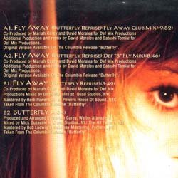画像2: MARIAH CAREY / FLY AWAY (和蘭原盤/REMIX) [◎中古レア盤◎激レア！美ジャケ！初回オランダ版ジャケ！美メロDEF MIX！]
