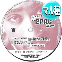 画像1: 2PAC / ベスト・オブ・VOL.1 (マル秘MIX/全5曲) [■廃盤■激レア！美品！第1弾！少量プレス！マル秘MIX！お宝音源！]