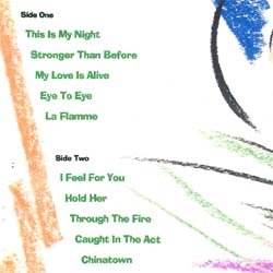 画像2: CHAKA KHAN / THROUGH THE FIRE (LP原盤/全10曲) [◎中古レア盤◎お宝！美A級品！海外高値の日本版帯付！]