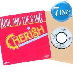 画像1: KOOL & THE GANG / CHERISH (7インチMIX) [◎中古レア盤◎お宝！ピンク色フランス版ジャケ！7"MIX + SAXインスト！]