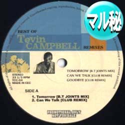 画像1: TEVIN CAMPBELL / TOMORROW & CAN WE TALK (マル秘MIX) [■廃盤■激レア！超少量生産！幻のマル秘MIX！]