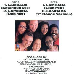 画像2: KAOMA / LAMBADA (米原盤/12"MIX) [◎中古レア盤◎激レア！奇跡の未開封！33回転US原盤！ロングMIX！4VER入り！]