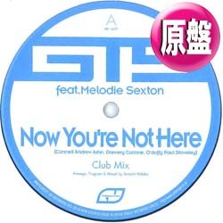 画像1: GTS / NOW YOU'RE NOT HERE (原盤/全2曲) [◎中古レア盤◎お宝！滅多に無し！極上HOUSEカバー！ドラマ主題歌！]