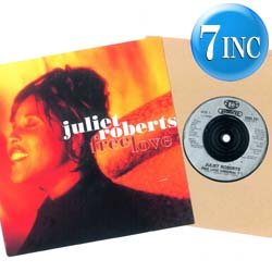 画像1: JULIET ROBERTS / FREE LOVE (7インチMIX) [◎中古レア盤◎お宝！奇跡の超美品！英国版ジャケ7"MIX！]