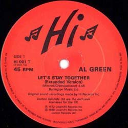 画像3: AL GREEN / LET'S STAY TOGETHER (英原盤/85年MIX) [◎中古レア盤◎激レア！英国のみのSEXYジャケ12"！85年ロングMIX！]