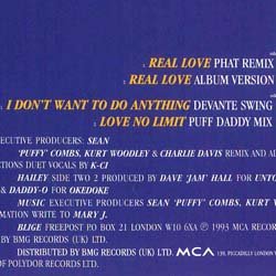 画像2: MARY J. BLIGE / REAL LOVE (英原盤/別REMIX) [◎中古レア盤◎お宝！別ジャケ & 内容違い！ROY AYERS使いMIX！]