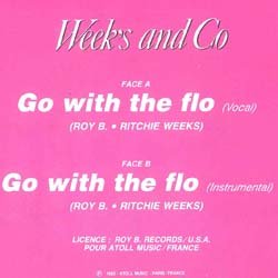 画像2: WEEK'S AND CO / GO WITH THE FLO (7インチMIX) [◎中古レア盤◎お宝！フランス版ジャケ付7"MIX！]