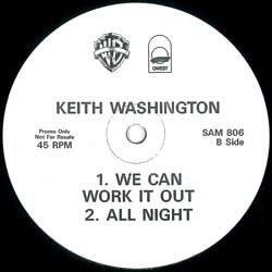 画像2: KEITH WASHINGTON / KISSING YOU + 2曲 (UKプロモ/全3曲) [◎中古レア盤◎激レア！幻の「LPミックス」！]