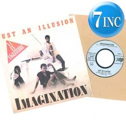 画像1: IMAGINATION / JUST AN ILLUSION (7インチMIX) [◎中古レア盤◎お宝！インスト入り！フランス版ジャケ付7"MIX！]