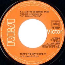 画像2: K.C. & THE SUNSHINE BAND / THAT'S THE WAY (7インチMIX) [◎中古レア盤◎お宝！フランス版ジャケ7"MIX！]