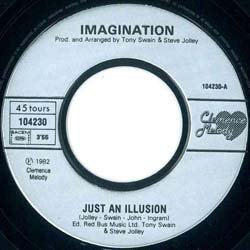 画像3: IMAGINATION / JUST AN ILLUSION (7インチMIX) [◎中古レア盤◎お宝！インスト入り！フランス版ジャケ付7"MIX！]