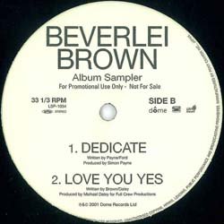 画像2: BEVERLEI BROWN / GONNA GET OVER YOU (ミニLP/全3曲) [◎中古レア盤◎お宝！美品盤！関係者プロモのみ！超希少内容！]