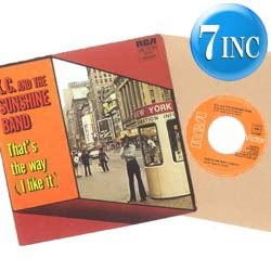 画像1: K.C. & THE SUNSHINE BAND / THAT'S THE WAY (7インチMIX) [◎中古レア盤◎お宝！フランス版ジャケ7"MIX！]