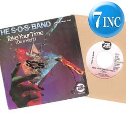 画像1: THE S.O.S. BAND / TAKE YOUR TIME (7インチMIX) [◎中古レア盤◎お宝！希少オランダ版7"MIX！パート2入り！]