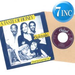 画像1: A TASTE OF HONEY / SUKIYAKI (7インチMIX) [◎中古レア盤◎貴重！オランダ版ジャケ！7"MIX！坂本九！]