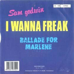 画像3: SAM GODWIN / I WANNA FREAK (7インチMIX) [◎中古レア盤◎超希少！仏盤7インチのみ！おしゃれフリーク！]