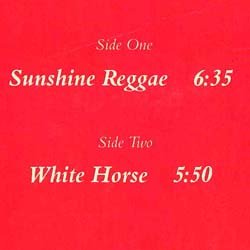 画像2: LAID BACK / SUNSHINE REGGAE & WHITE HORSE (米原盤/12"MIX) [◎中古レア盤◎お宝！本物の原盤！ロングMIX！豪華2曲！]
