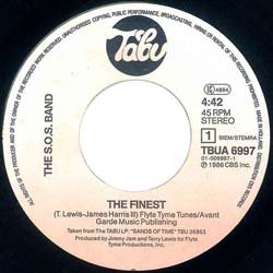 画像2: THE S.O.S. BAND / THE FINEST (7インチMIX) [◎中古レア盤◎お宝！オランダ版ジャケ7"MIX！]