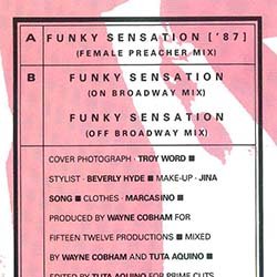 画像2: GWEN McCRAE / FUNKY SENSATION 87 (英原盤/87年MIX) [◎中古レア盤◎お宝！超少量生産！87年MIX + 別MIX！]