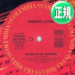 画像1: CHERYL LYNN / SHAKE IT UP TONIGHT & STAR LOVE (12"MIX/全2曲) [◎中古レア盤◎お宝！高音質版12"！豪華2曲！]