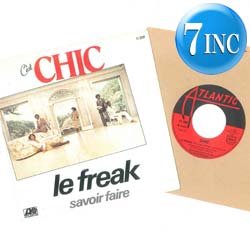 画像1: CHIC / LE FREAK (7インチMIX) [◎中古レア盤◎貴重！フランス版ジャケ付！7"MIX！]