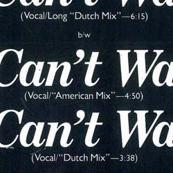 画像2: NU SHOOZ / I CAN'T WAIT (米原盤/DUTCH MIX) [◎中古レア盤◎お宝！シュリンク付！ジャケ付原盤！サンプリング大ネタ！]