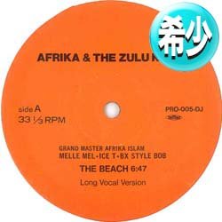 画像1: AFRIKA & THE ZULU KINGS / THE BEACH (12"MIX/全2曲) [◎中古レア盤◎お宝！豪華カップリング版！「愛しのレイラ」使い！]