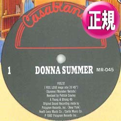 画像1: DONNA SUMMER / I FEEL LOVE (メガMIX/15:45) [◎中古レア盤◎お宝！1番人気の15分ミックス！好音質版！]