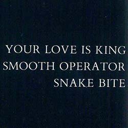 画像2: SADE / YOUR LOVE IS KING & SMOOTH OPERATOR (原盤/全3曲) [◎中古レア盤◎激レア！海外高値の帯付&日本版ジャケ！]