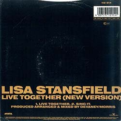 画像3: LISA STANSFIELD / LIVE TOGETHER (7インチMIX) [◎中古レア盤◎超お宝！ヨーロッパ盤7インチMIX！]