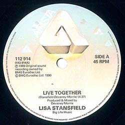 画像4: LISA STANSFIELD / LIVE TOGETHER (7インチMIX) [◎中古レア盤◎超お宝！ヨーロッパ盤7インチMIX！]