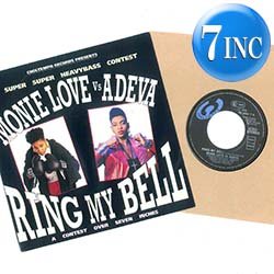 画像1: MONIE LOVE & ADEVA / RING MY BELL (7インチMIX) [◎中古レア盤◎お宝！欧州版ジャケ！7インチMIX！]