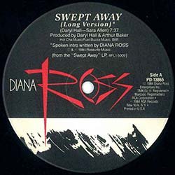 画像3: DIANA ROSS / SWEPT AWAY (米原盤/12"MIX) [◎中古レア盤◎お宝！美品盤！珍しい33回転US原盤！ロングMIX！]