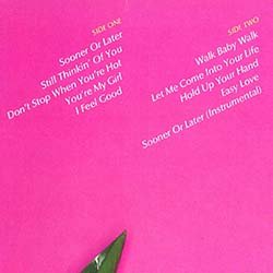 画像3: LARRY GRAHAM / SOONER OR LATER (LP原盤/全9曲) [◎中古レア盤◎お宝！初回ステッカー付原盤！ダンクラ鉄板！]