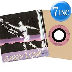 画像1: GARY LOW / FOREVER TONIGHT AND ALL MY LIFE (7インチMIX) [◎中古レア盤◎貴重！別ジャケ！7インチMIX！]