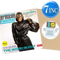 画像1: JERMAINE STEWART / ワード・イズ・アウト (7インチ) [◎中古レア盤◎少量生産！お宝"日本版ジャケ"！]