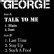 画像2: GEORGE / TALK TO ME (原盤/全4曲) [◎中古レア盤◎お宝！コレは初回原盤！日本独占！泣きのR&B傑作！] (2)